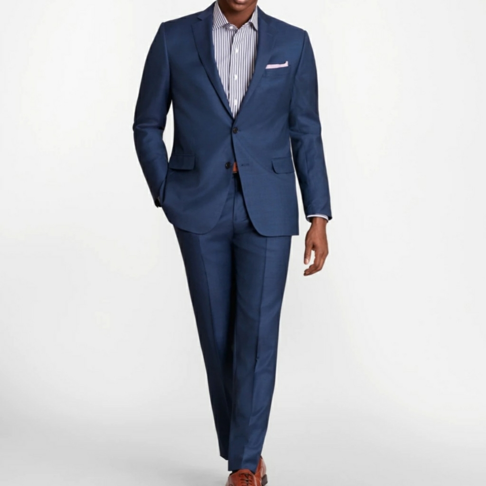 Brooks Brothers Red Fleece Blue Blazer Suit Jacket - Picture 4 of 9